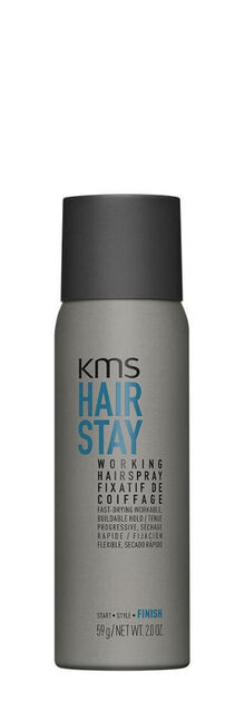 KMS Hair Stay Working Hairspray Travel Size KMS Hair Stay Working Hairspray Travel Size